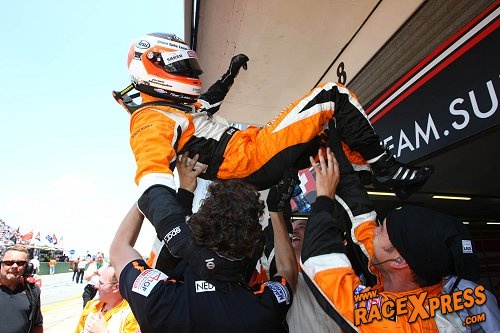 Feest bij Team Nederland